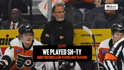 Tortorella on boos, Flyers' performance: ‘We played sh–ty'