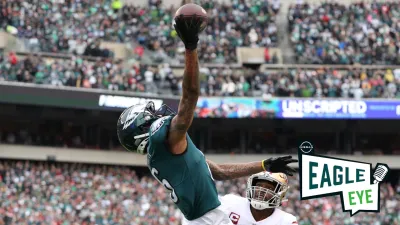 Eagle Eye: DeVonta Smith surprisingly close to setting Eagles postseason record