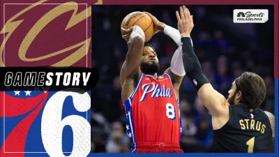 George drops 30, Sixers snap seven-game skid with huge win over Cavaliers