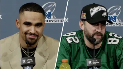 ‘We've been through a lot together' — Hurts and Sirianni on reaching another Super Bowl