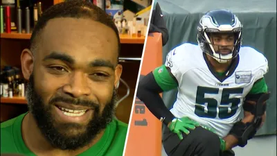 Brandon Graham gives update after first practice back with Eagles