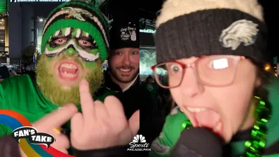 SUPER BOWLLLLL! Eagles fans feeling ELECTRIC and confident after winning the NFC