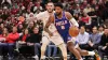 Paul George exits Sixers-Bulls game with finger injury, set for MRI