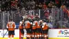 Flyers win in OT, push point streak to season-best 6 games