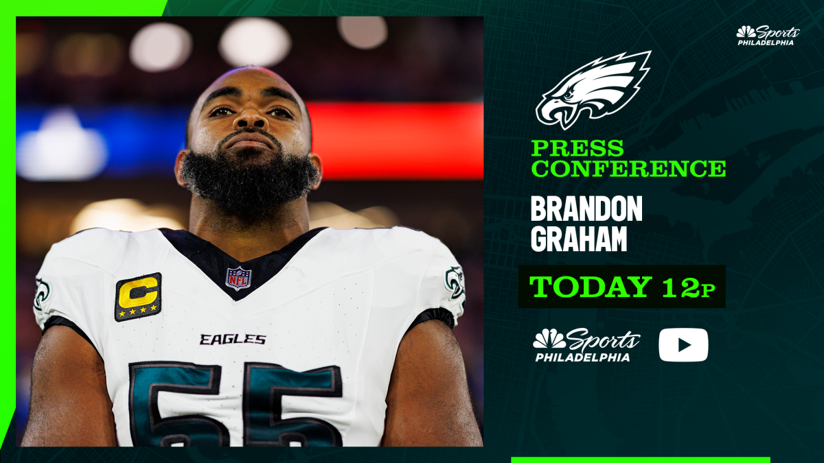 Brandon Graham met with media to announce retirement