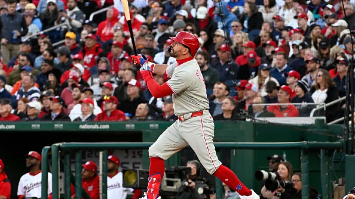 Luzardo debuts, Schwarber leads off for Phillies in Game 2