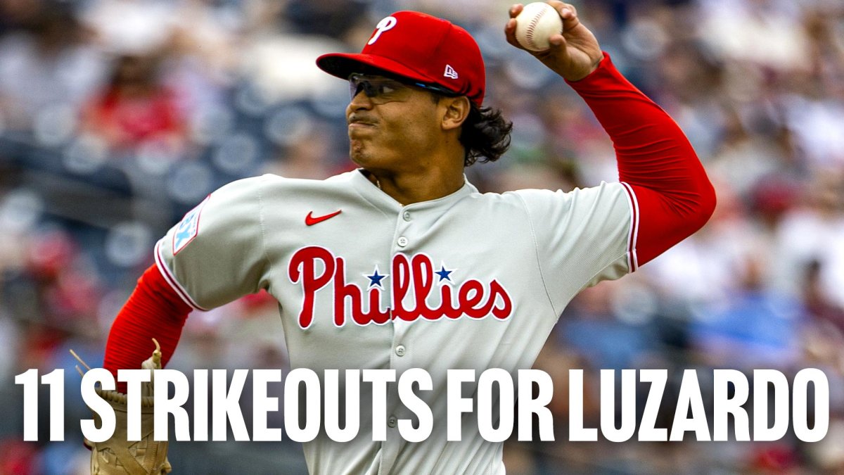 All ELEVEN of Jesús Luzardo’s strikeouts in his Phillies debut – NBC