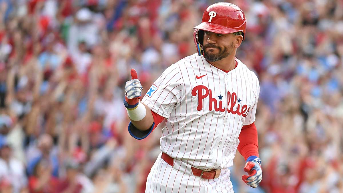 Phillies explode for 3 late homers to send 45,000 home happy in Game 1 ...