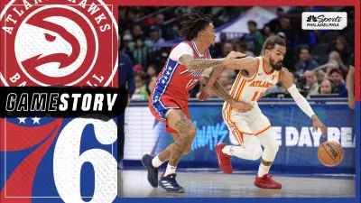 Sixers fall to Hawks with one game remaining in regular season