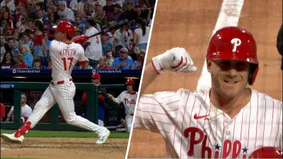 Kepler and Realmuto help pad Phillies' lead with solo shots late in win over Nats