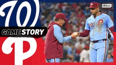 Phillies can't complete sweep against Nationals on Thursday night