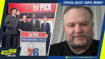 Daryl Morey on the Sixers' options with the 3rd pick in the NBA Draft