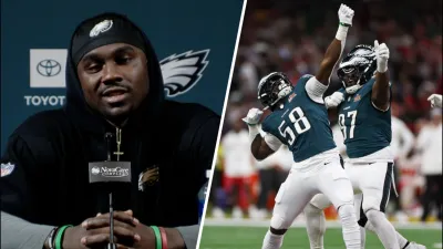 Jalyx Hunt looking to take big leap in Year 2 for Eagles