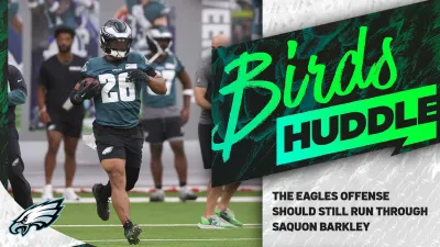 The Eagles offense should still run through Saquon Barkley | Birds Huddle