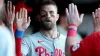 Harper ‘really bruised' but will try to swing; Phillies rotation options