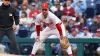 Harper out for Phils-Braves Game 1 after HBP, but doing ‘a lot better than we expected' 