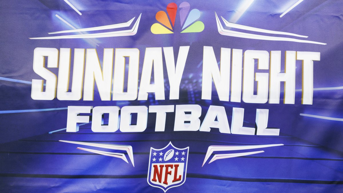 Here's the Sunday Night Football schedule in the 2025 NFL season