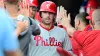Phillies keep coming back, finally pull ahead in extras to sweep the Rays
