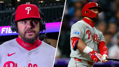 Kyle Schwarber recaps comeback win, reflects on 300th career home run