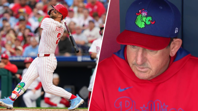 Rob Thomson has possible good news about Bryce Harper