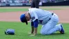 Mets ace leaves start, headed to injured list