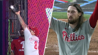 Nick Castellanos robs Nick Fortes to secure a Phillies win!