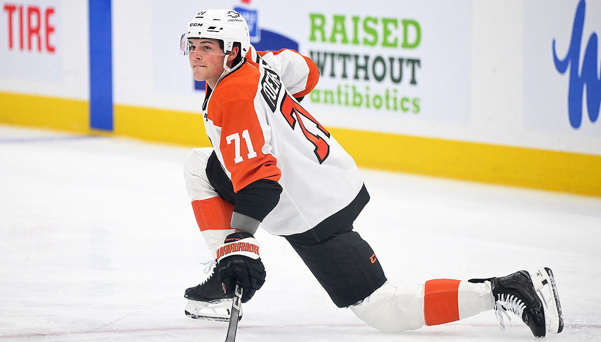 Porter Martone makes Wayne Simmonds smile, has Flyers as his goal – NBC  Sports Philadelphia