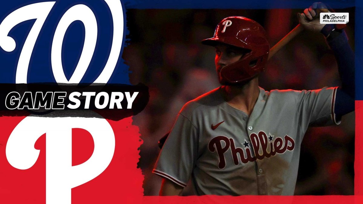 Watch Phillies lose third straight game after loss to Nationals – NBC