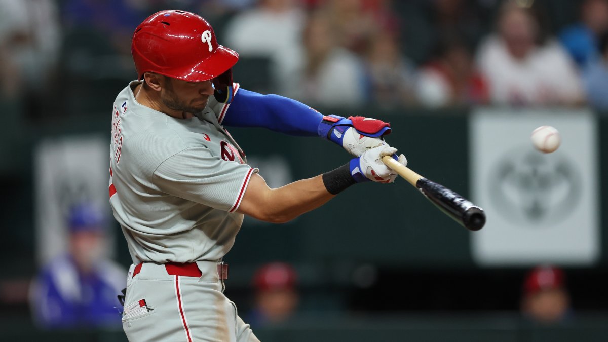 Phillies outfield remains a platoon, Trea Turner slugging on road – NBC Sports Philadelphia