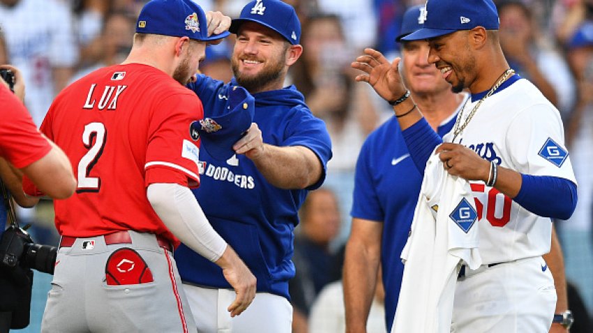 MLB: AUG 25 Reds at Dodgers