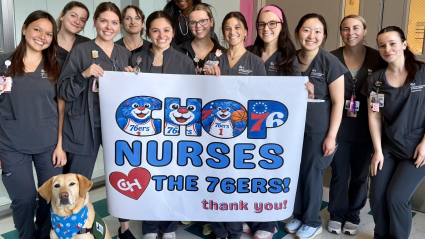 Medical professionals at CHOP were recently given hundreds of tickets to Sixers playoff games this weekend.