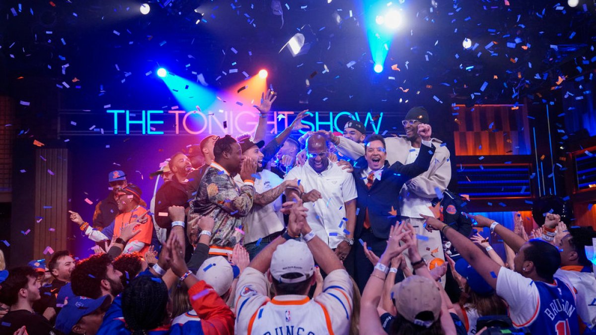 New York Knicks appear on ‘Tonight Show’ with Jimmy Fallon – NBC Sports ...