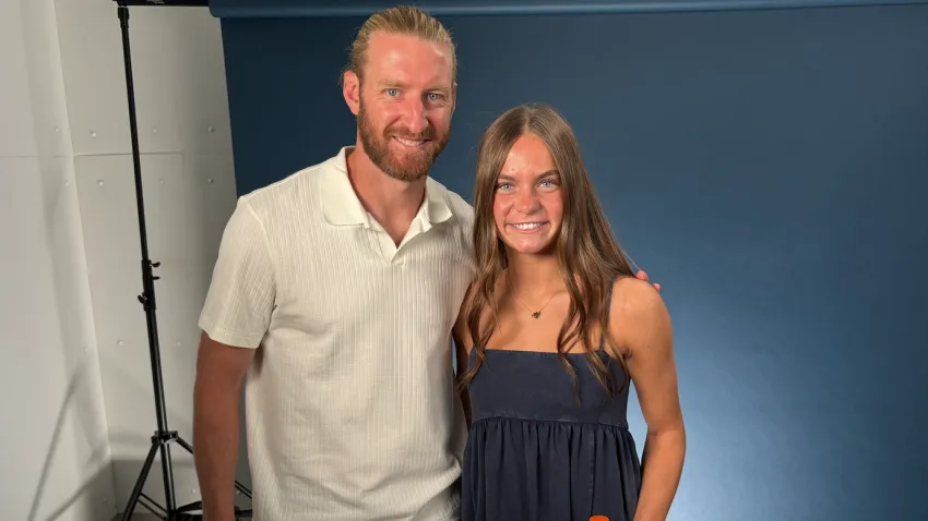 Tim Ream and Maddie DiMaria