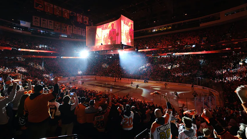 Flyers fans, NHL playoffs