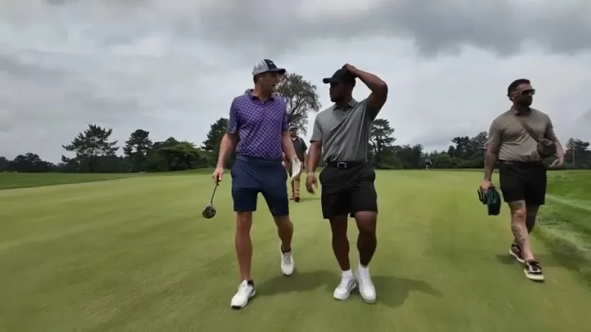 John Clark and Saquon Barkley