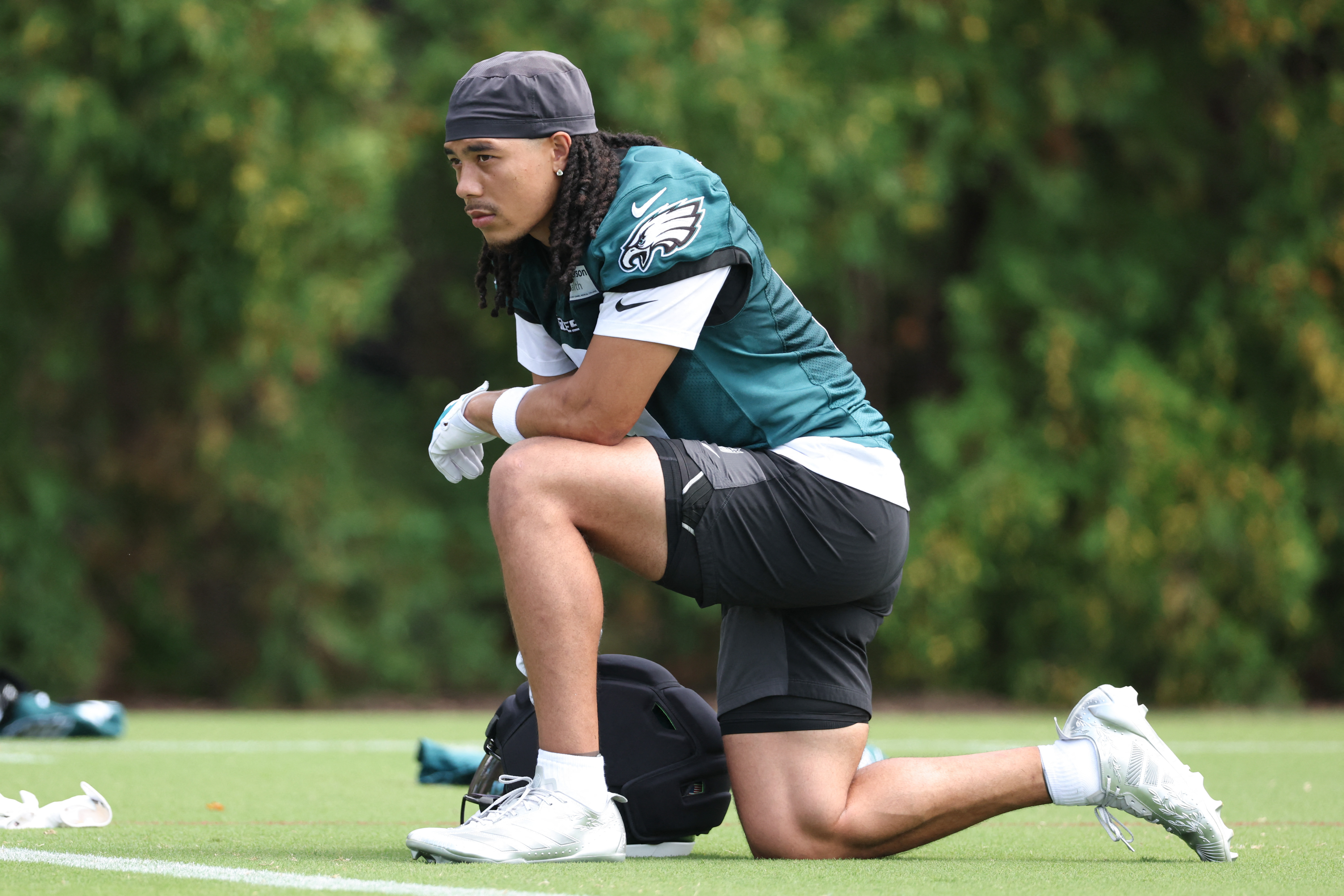 Eagles preach patience as Makai Lemon continues to battle hamstring injury