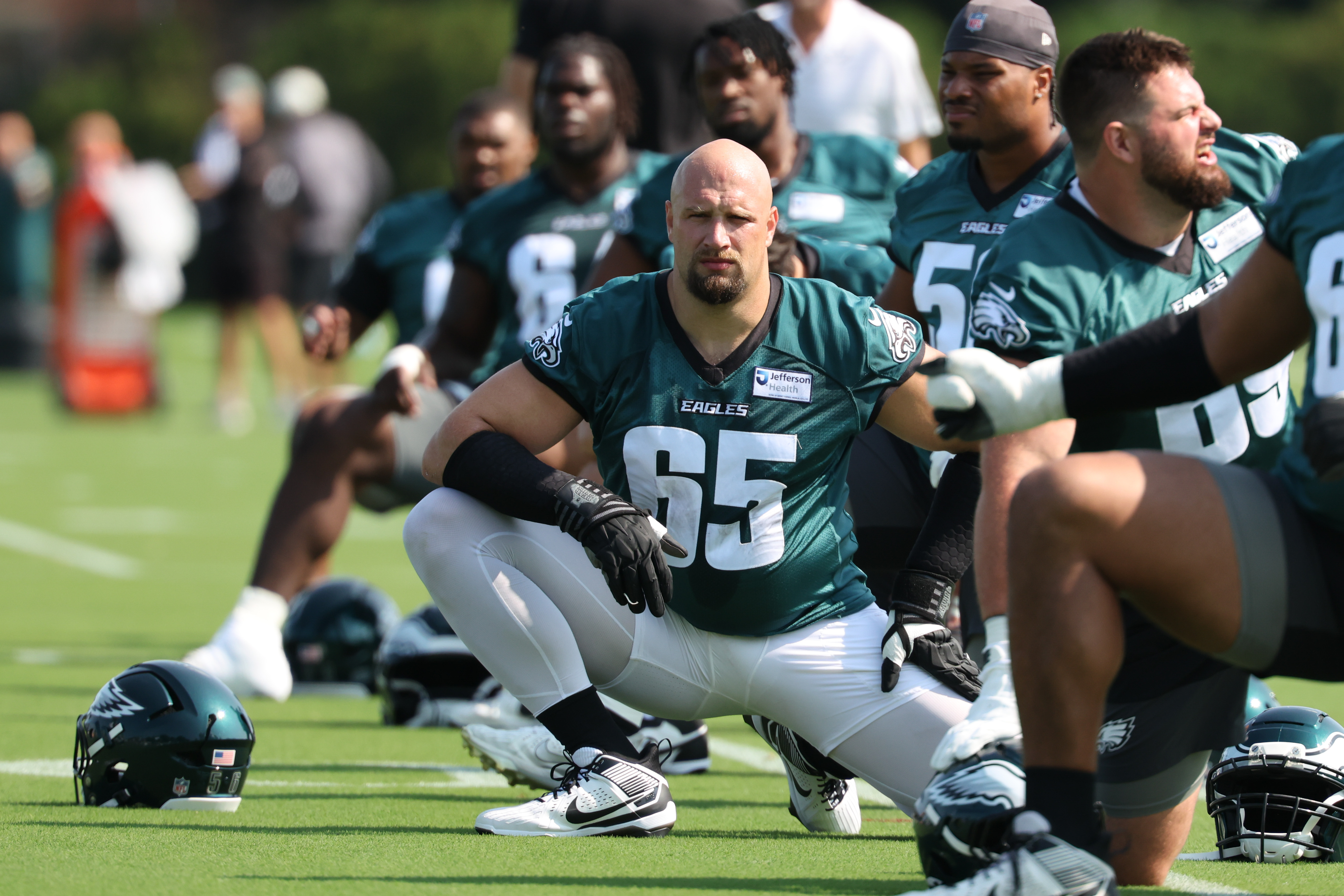All-pro Lane Johnson returns after missing four days of practice