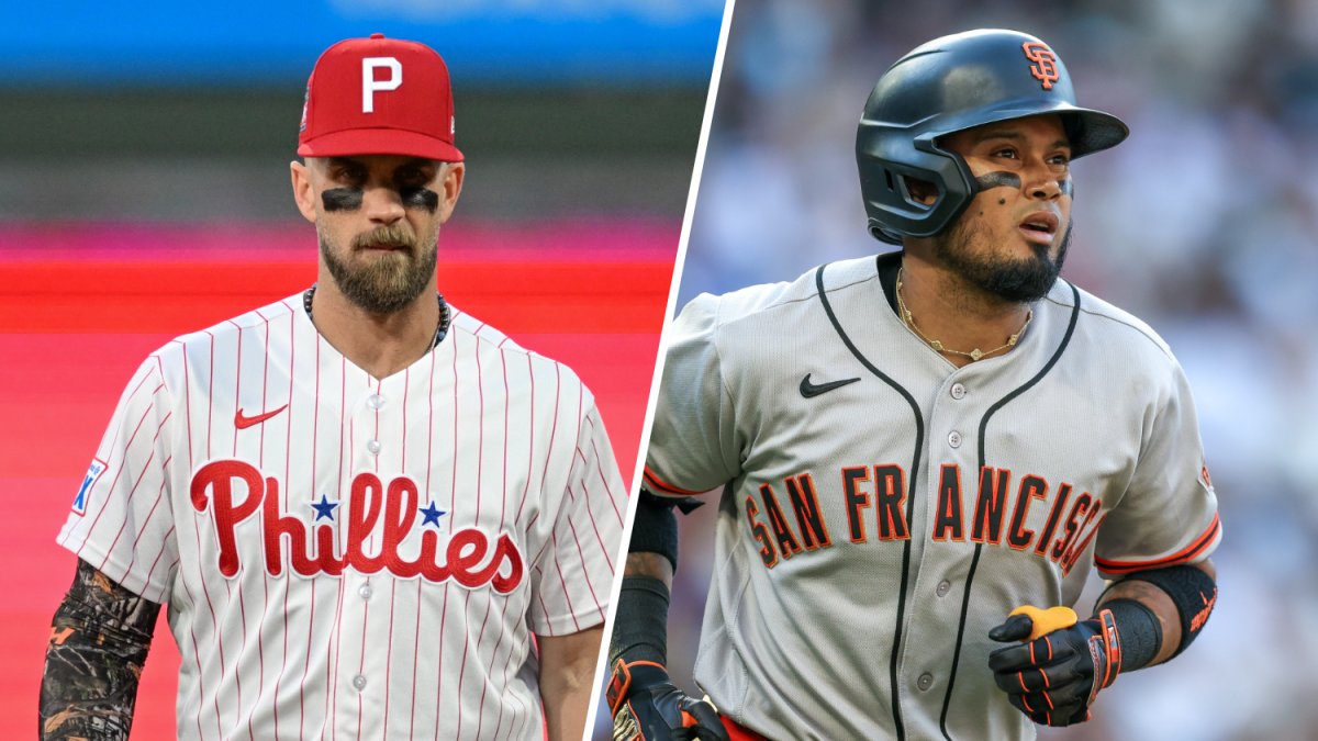 Phillies trade for Luis Arraez as Bryce Harper shifts to right field