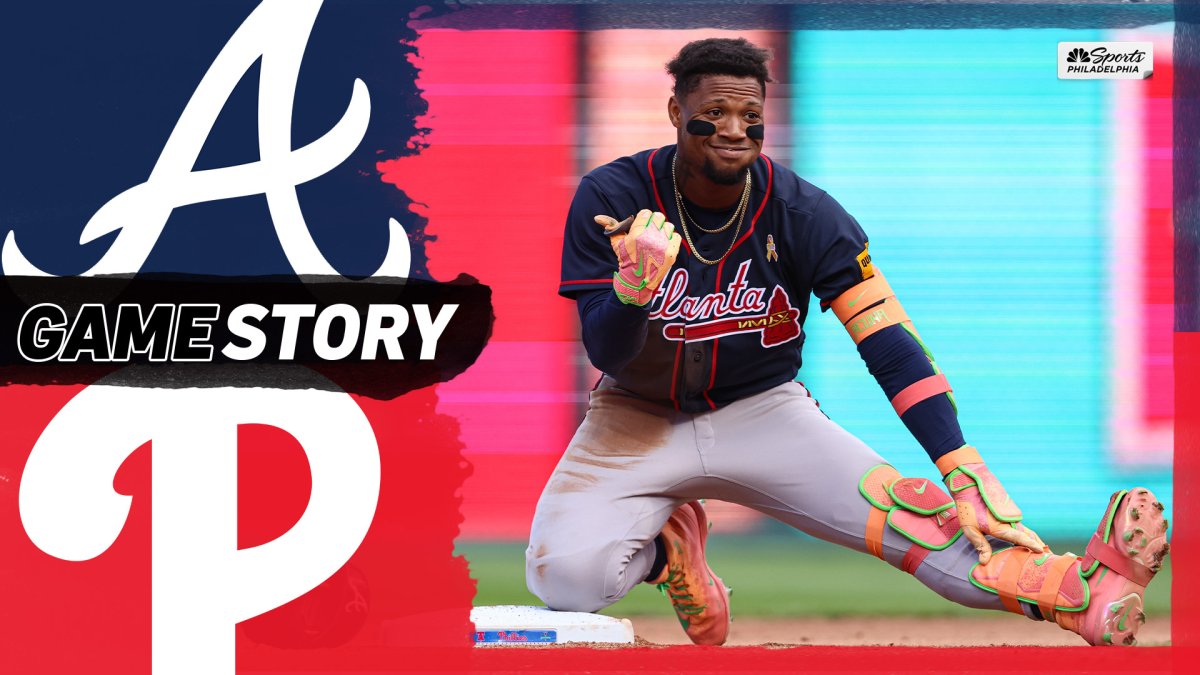 Phillies lead evaporates late on Ronald Acuña Jr's three-run blast