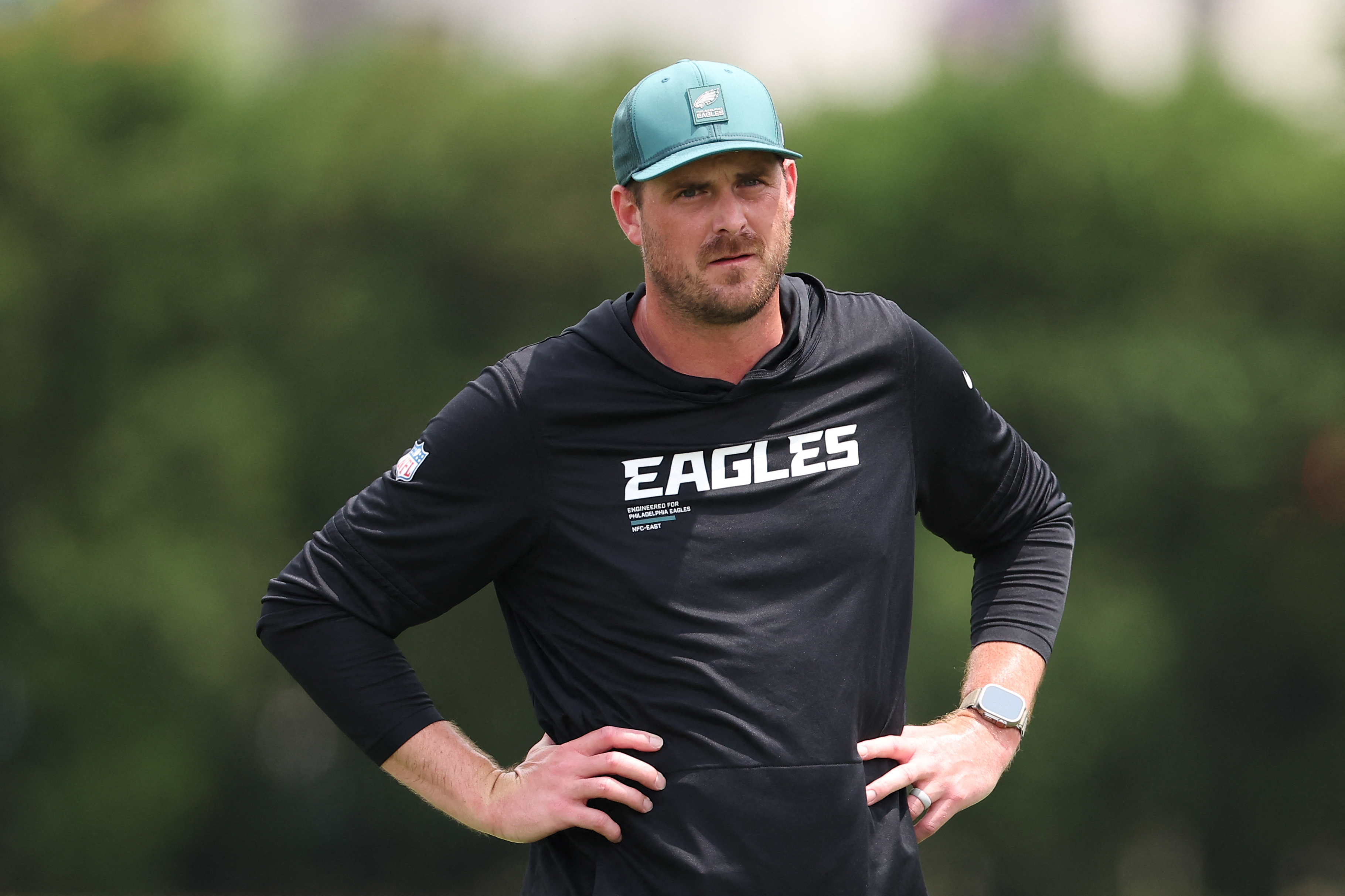 Sean Mannion displays competitive fire in first game as Eagles play caller