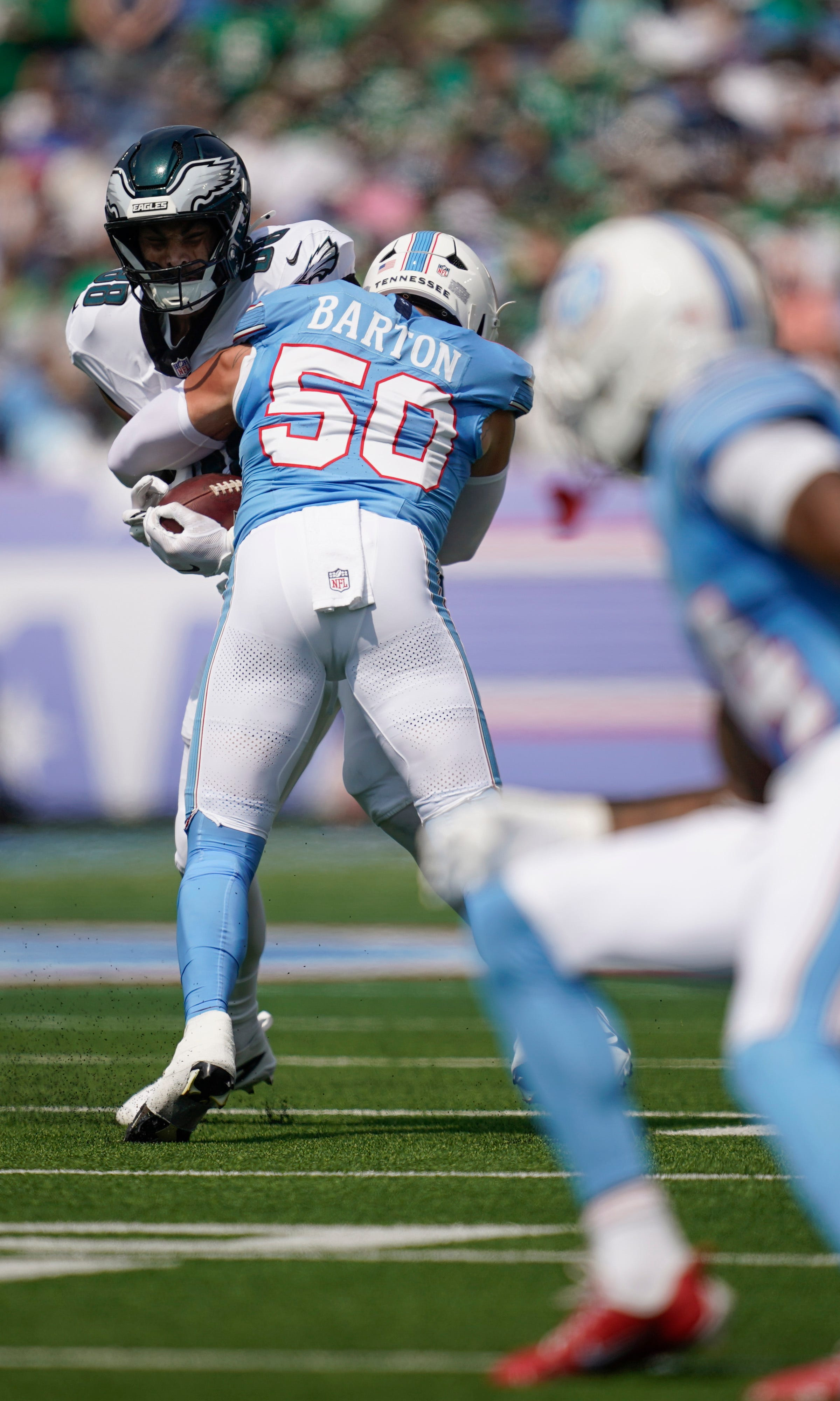 Another key Eagles player questionable to return vs. Titans 