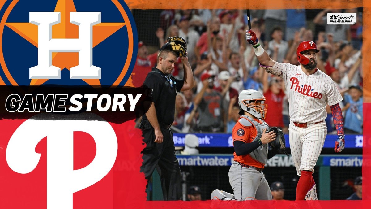 Phillies stage multiple comebacks vs Astros, Kyle Schwarber blows game open