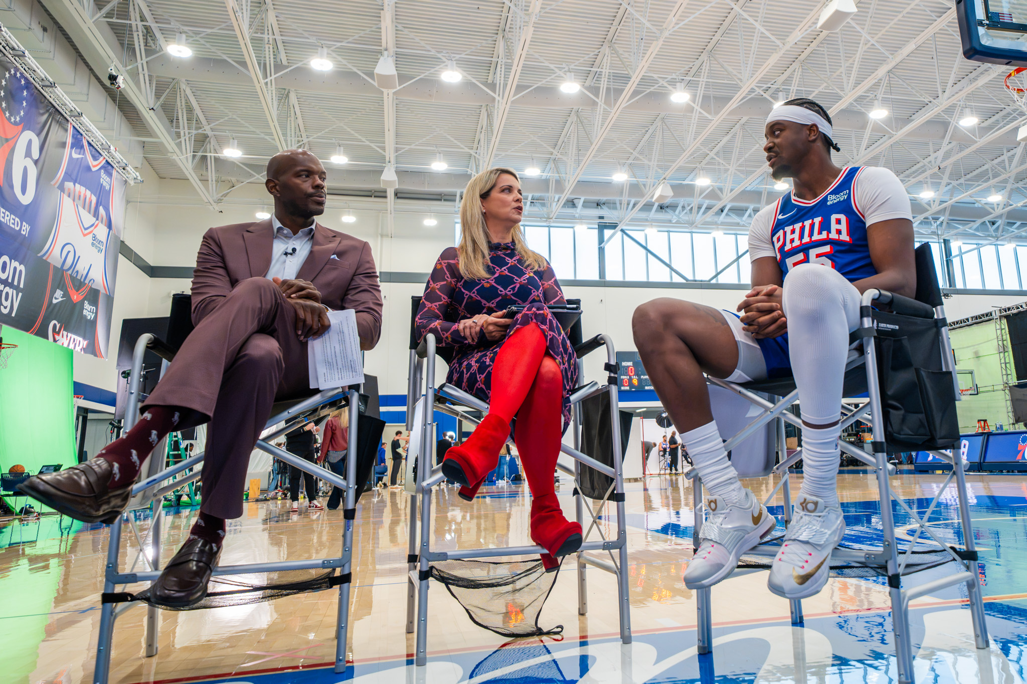 Say cheese, LeBron James is a Sixer: Best of Sixers Media Day – NBC ...