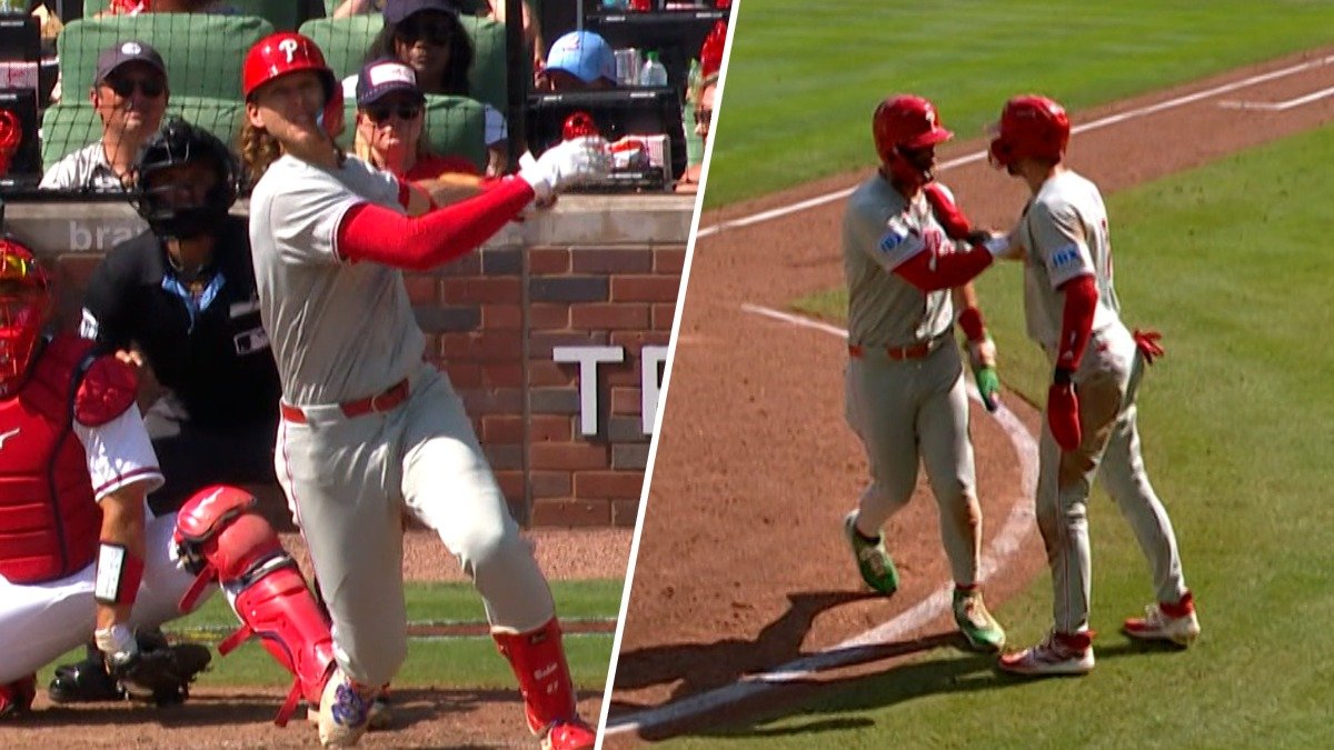 Alec Bohm comes through with a CLUTCH two-run, go-ahead double