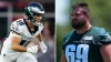 Eagles place Landon Dickerson on IR, promote Britain Covey