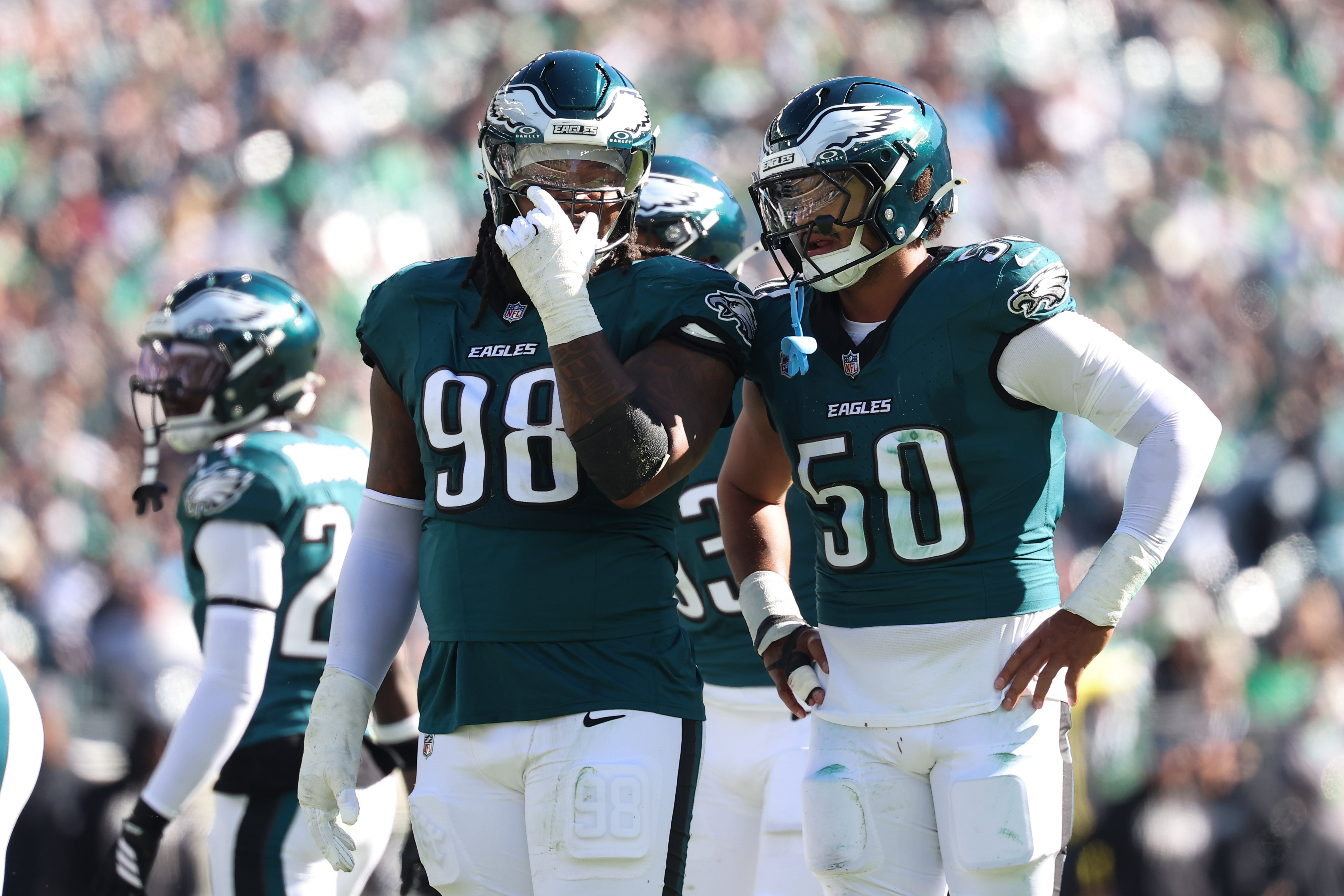 The Eagles’ practice squad rookie who played 48 unexpected snaps in NFL debut
