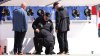 Steelers coach Mike McCarthy spends halftime in medical tent with ankle injury