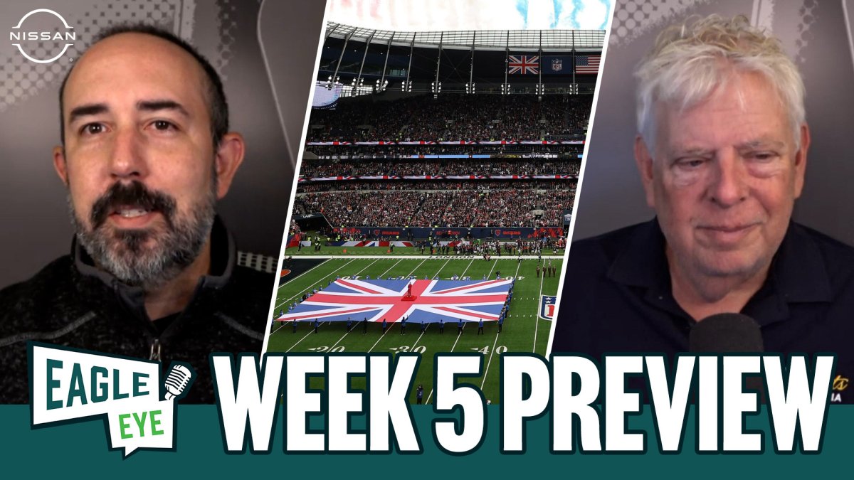Eagle Eye: Taking temperature of locker room as they go to London – NBC ...
