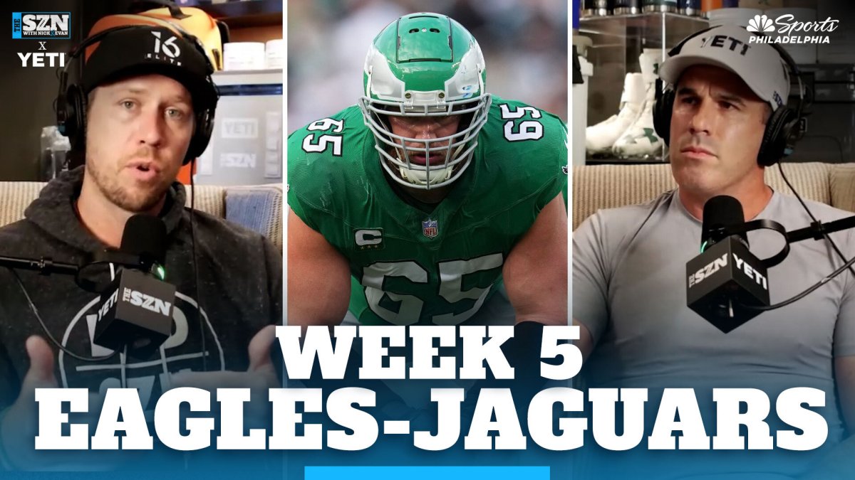 Eagles face offensive line questions ahead of Jaguars game – NBC Sports ...