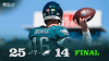 Recap: Eagles drop fourth straight in loss to Panthers
